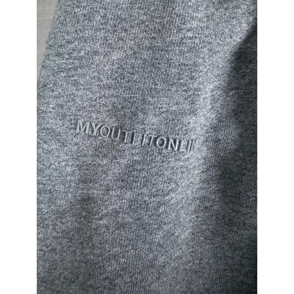MY OUTFIT‎ ONLINE JOGGER FIT SWEATPANTS - HEATHER GRAY SIZE MEDIUM HEAVY COTTON - Picture 5 of 8